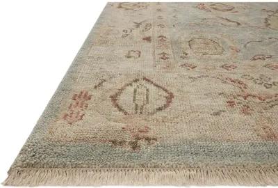 Helena HEL01 Light Blue/Beige 11'6" x 15' Rug