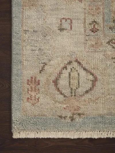 Helena HEL01 Light Blue/Beige 11'6" x 15' Rug