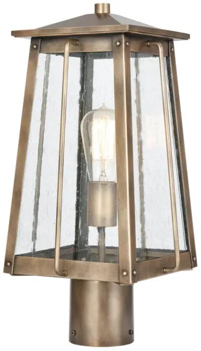 Kirkdale 17'' High Brass 2-Light Outdoor Post Light