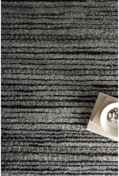 Emory EB02 Grey/Black 7'7" x 10'6" Rug