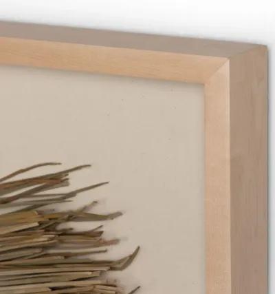 Beda Framed Sea Grass Object