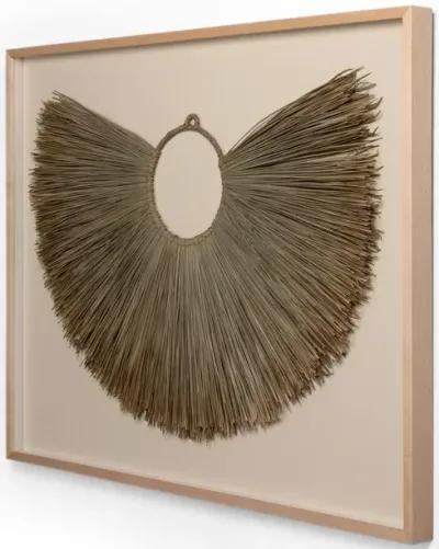 Beda Framed Sea Grass Object