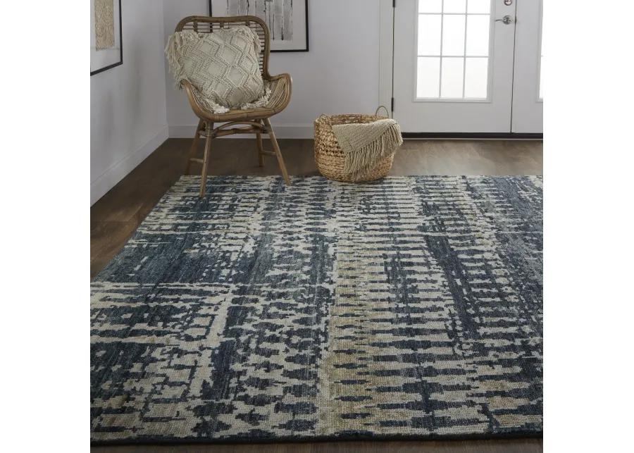 Palomar 6632F Blue/Gray/Tan 2' x 3' Rug