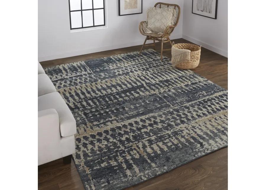 Palomar 6632F Blue/Gray/Tan 2' x 3' Rug