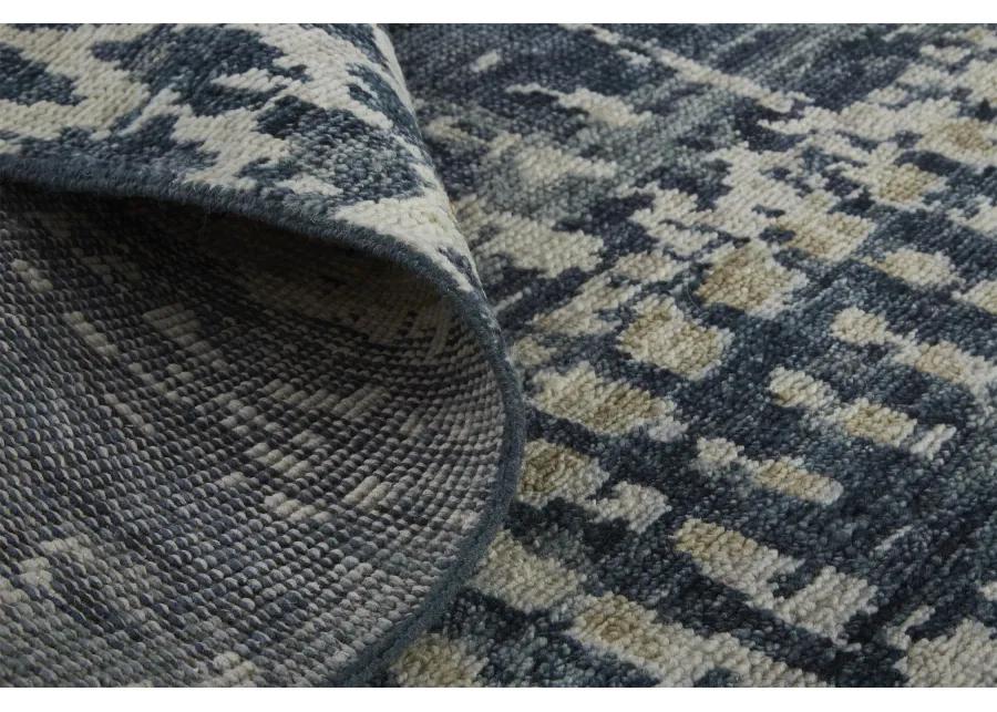 Palomar 6632F Blue/Gray/Tan 2' x 3' Rug