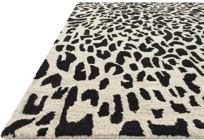 Masai MAS02 Black/Ivory 7'9" x 9'9" Rug