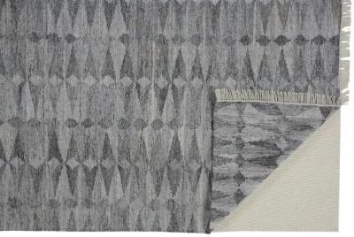 Beckett 0814F Gray/Silver/Ivory 9' x 12' Rug