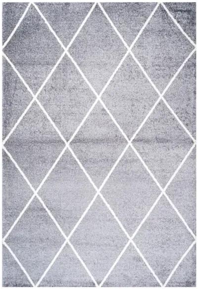 Cole Minimalist Diamond Trellis Area Rug