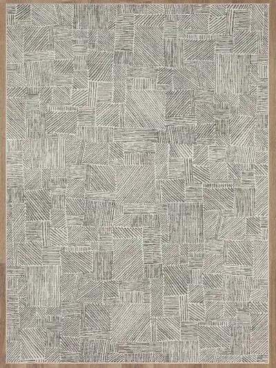 Vanguard by Drew & Jonathan Home Minoan Frost gray 6' 6" X 9' 6" Rug