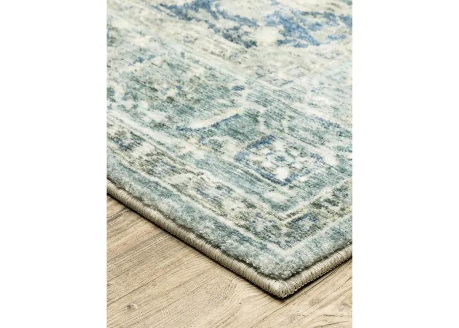 Savoy 5'3" x 7'3" Grey Rug