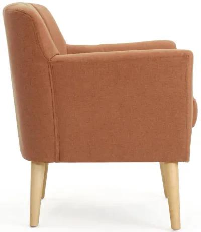 Merax Mid-Century Modern Fabric Home Club Chair