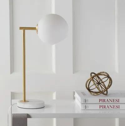 Charles Metal/Marble LED Table Lamp