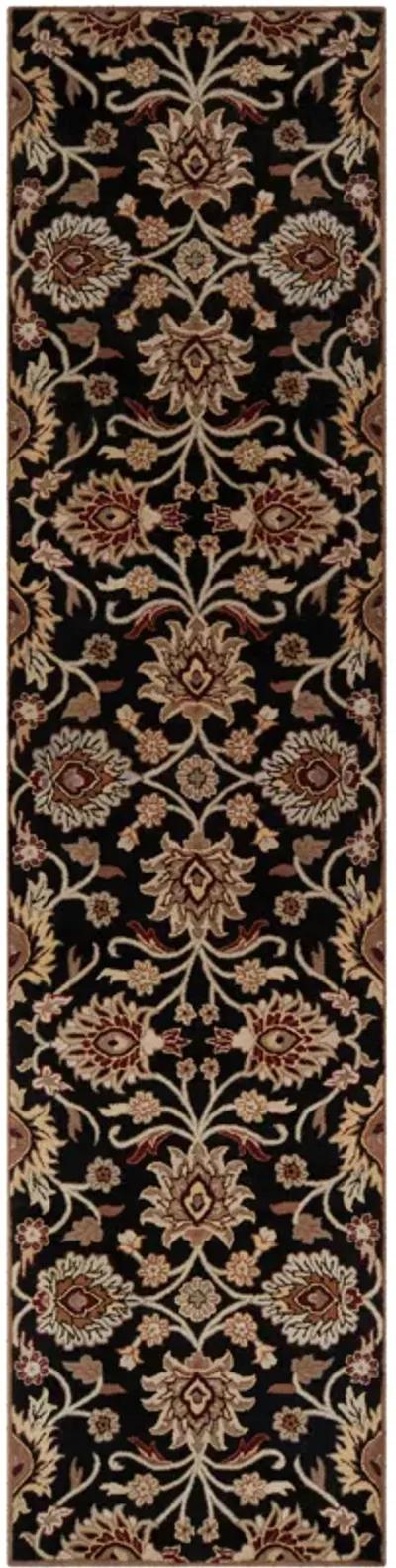 Caesar CAE-1192 8' Square Black Rug