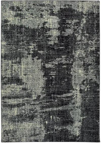 Luna 9'10" x 12'10" Black Rug