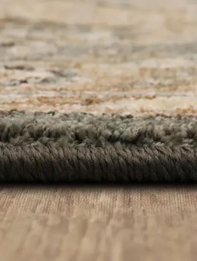 Euphoria Rhodes Ash gray 6' 6" X 9' 6" Rug