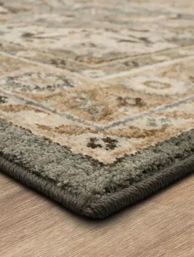 Euphoria Rhodes Ash gray 6' 6" X 9' 6" Rug