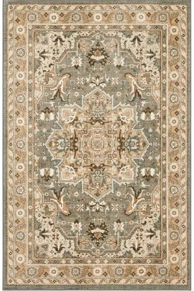 Euphoria Rhodes Ash gray 6' 6" X 9' 6" Rug