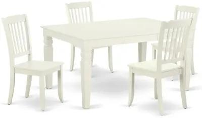 Dining Room Set Linen White