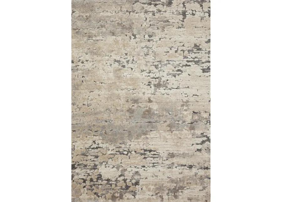 Theory THY08 Taupe/Grey 5'3" x 7'8" Rug