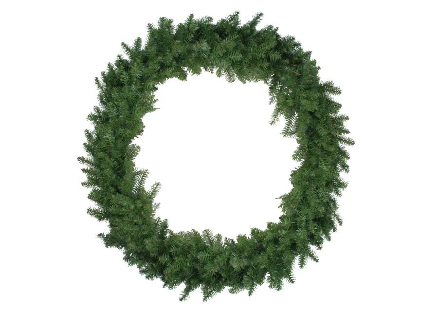 Green Northern Pine Artificial Christmas Wreath - 48-Inch  Unlit