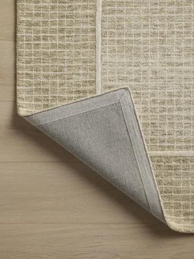 Briggs BRG-01 Wheat / Ivory 8''6" x 11''6" Rug by Chris Loves Julia