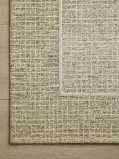 Briggs BRG-01 Wheat / Ivory 8''6" x 11''6" Rug by Chris Loves Julia