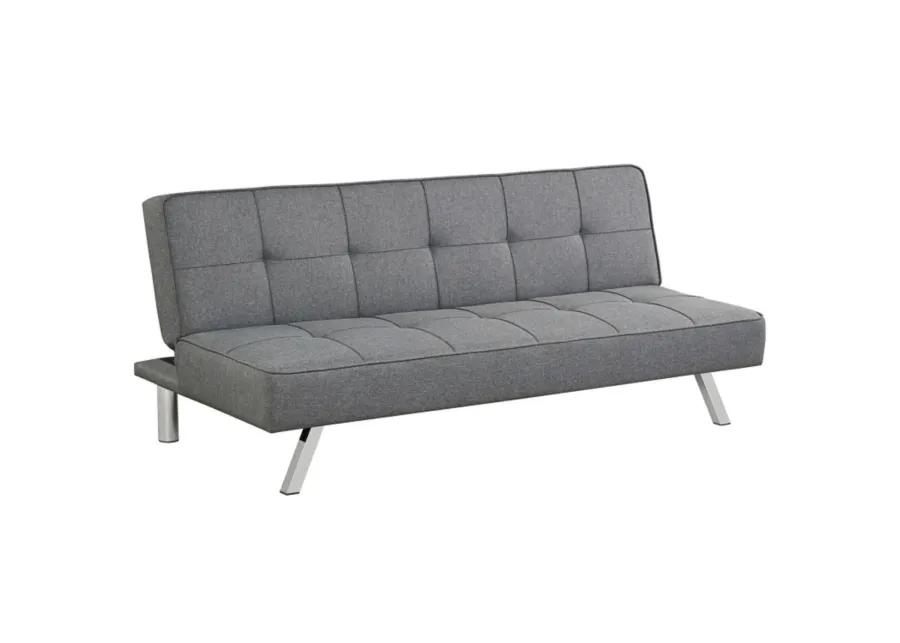 Hivvago 3-Seat Convertible Sofa Bed with High-Density Sponge for Living Room