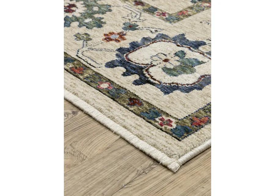 Hastings 2'3" x 7'6" Ivory Rug