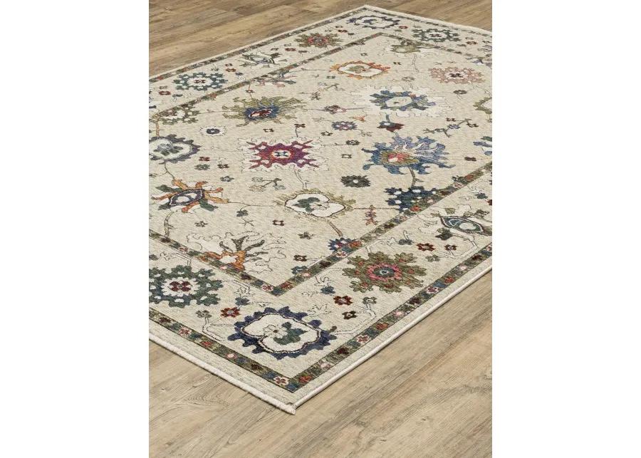 Hastings 2'3" x 7'6" Ivory Rug