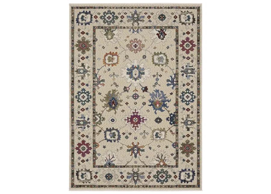 Hastings 2'3" x 7'6" Ivory Rug