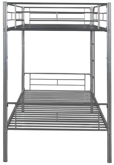 Merax Twin Over Twin Metal Bunk Bed