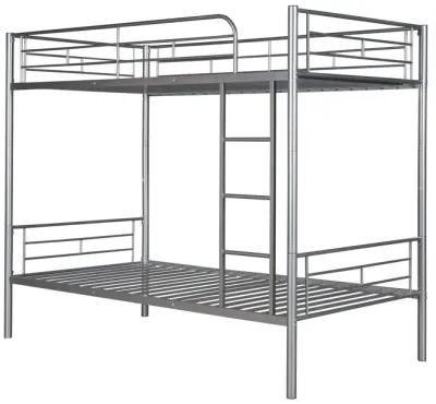 Merax Twin Over Twin Metal Bunk Bed