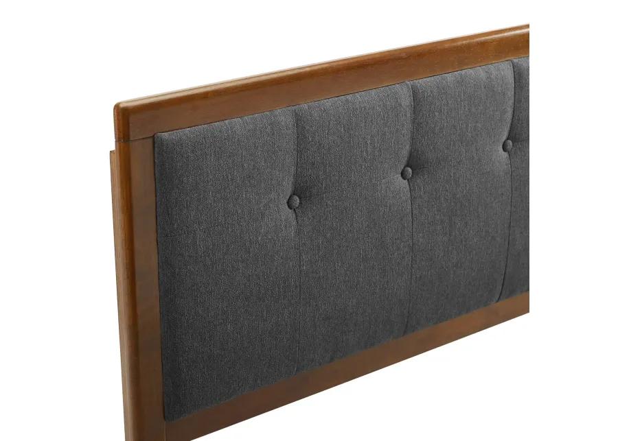 Modway - Draper Tufted Queen Fabric and Wood Headboard