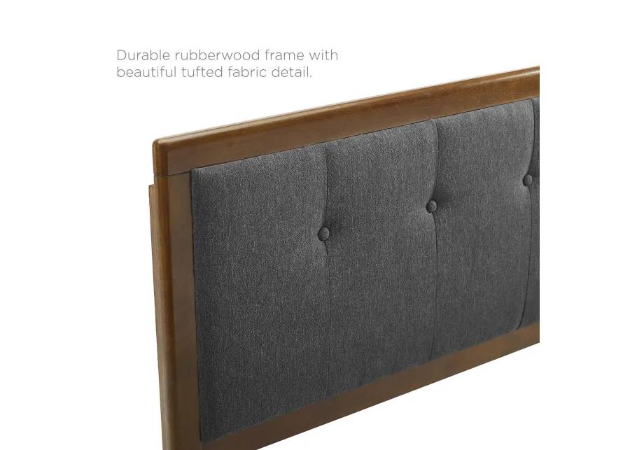 Modway - Draper Tufted Queen Fabric and Wood Headboard