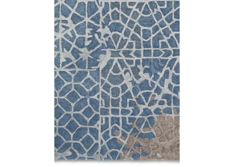 Fragment Sahaj Blue 6' x 9' Rug