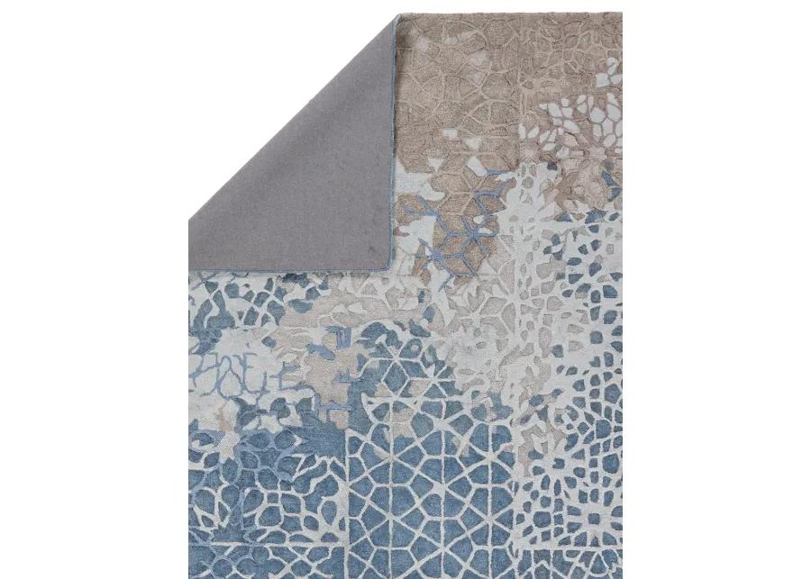 Fragment Sahaj Blue 6' x 9' Rug