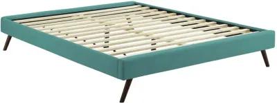 Modway - Loryn Full Fabric Bed Frame with Round Splayed Legs