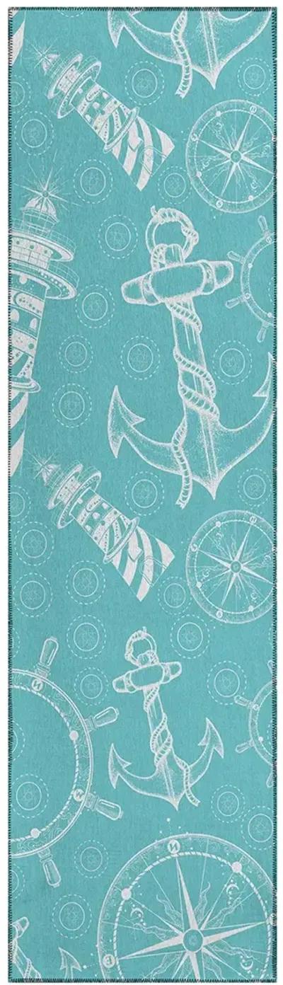 Harbor HA9 Ocean 2'3" x 7'6" Rug