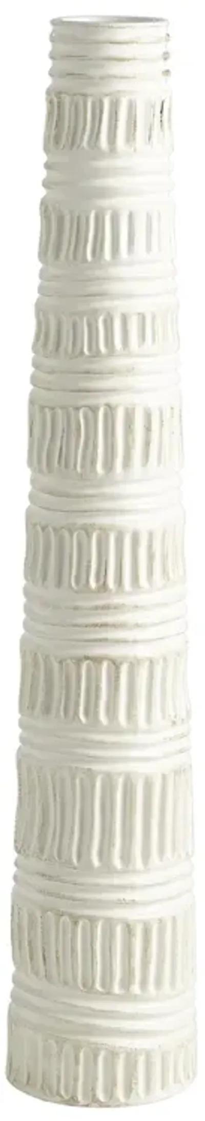 Totem Vase-White Large