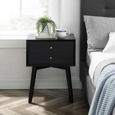 Landon Night Stand Matte Black