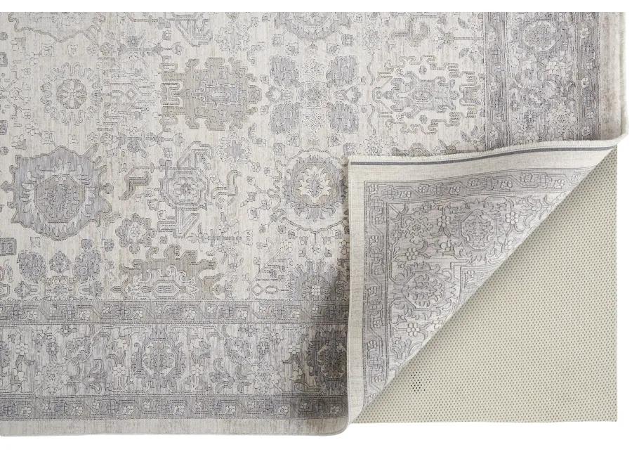 Marquette 3776F Gray/Silver/Ivory 2'8" x 10' Rug