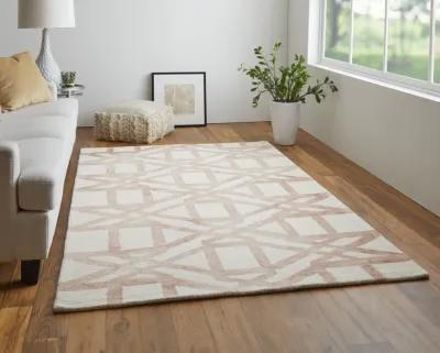 Lorrain 8571F Ivory/Pink/Tan 9'6" x 13'6" Rug