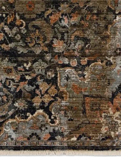 Zefira Amena Blue 5' x 8' Rug