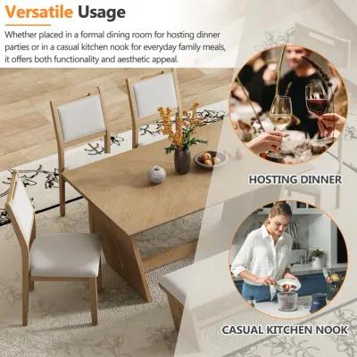 Merax 6-Piece Retro Dining Set