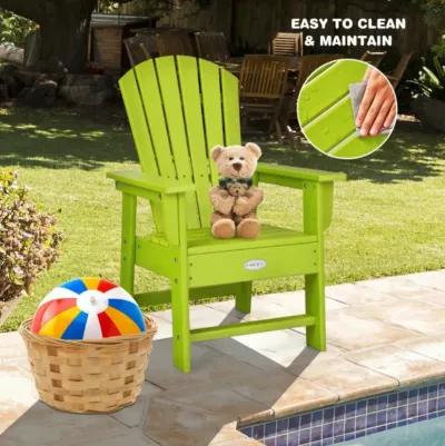 Hivvago Patio Kids' Adirondack Chair with Ergonomic Backrest