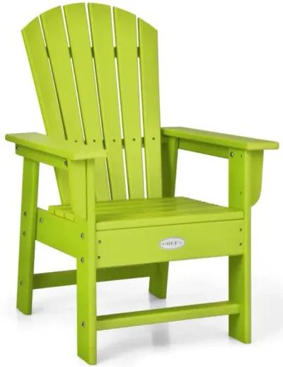 Hivvago Patio Kids' Adirondack Chair with Ergonomic Backrest