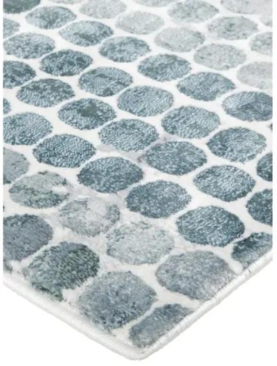 Atwell 3171F 2'8" x 10' Blue/Gray Runner