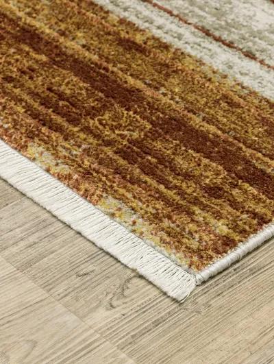 Bauer 2'3" x 7'6" Rust Rug