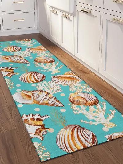 Seabreeze SZ6 Teal 2'3" x 7'6" Rug