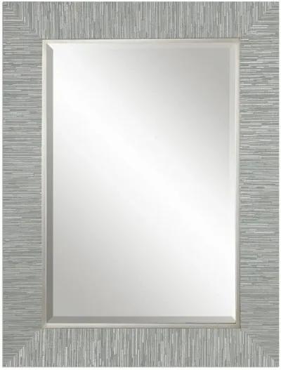 Uttermost Belaya Gray Wood Mirror